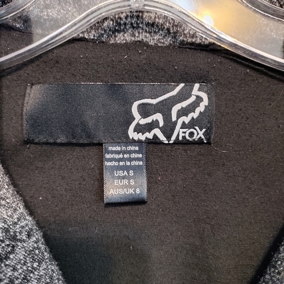 FOX RIDERS Button Up Shacket Gray/Black Teen/Juniors Size S - Picture 4 of 11